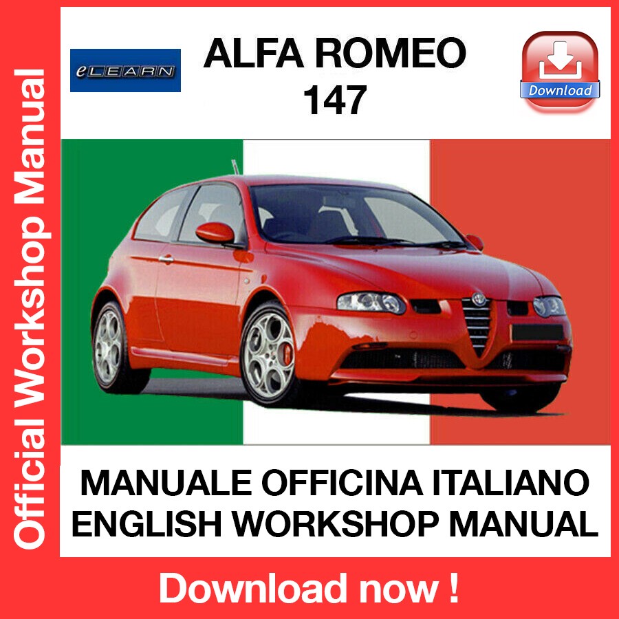 MANUALE OFFICINA ALFA ROMEO 147 (ITA) (EN)