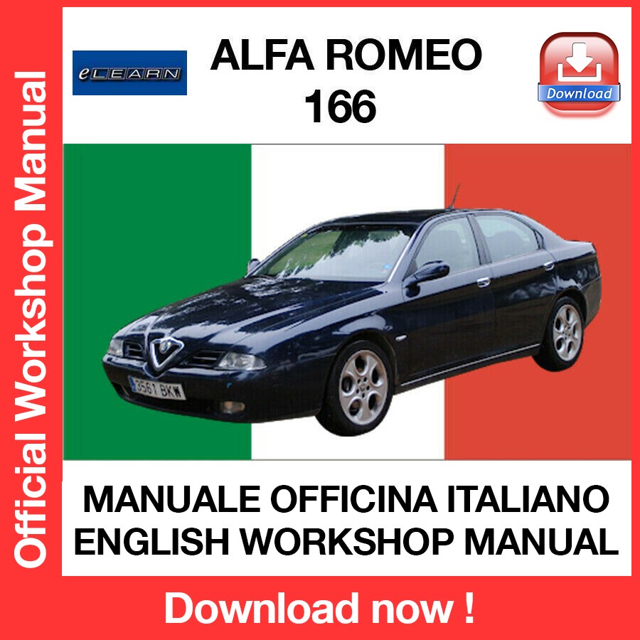 MANUALE OFFICINA ALFA ROMEO 166 (ITA) (EN)