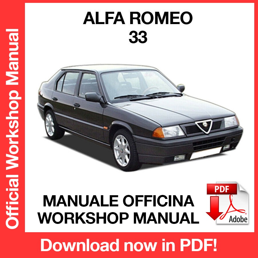 MANUALE OFFICINA ALFA ROMEO 33 (EN)