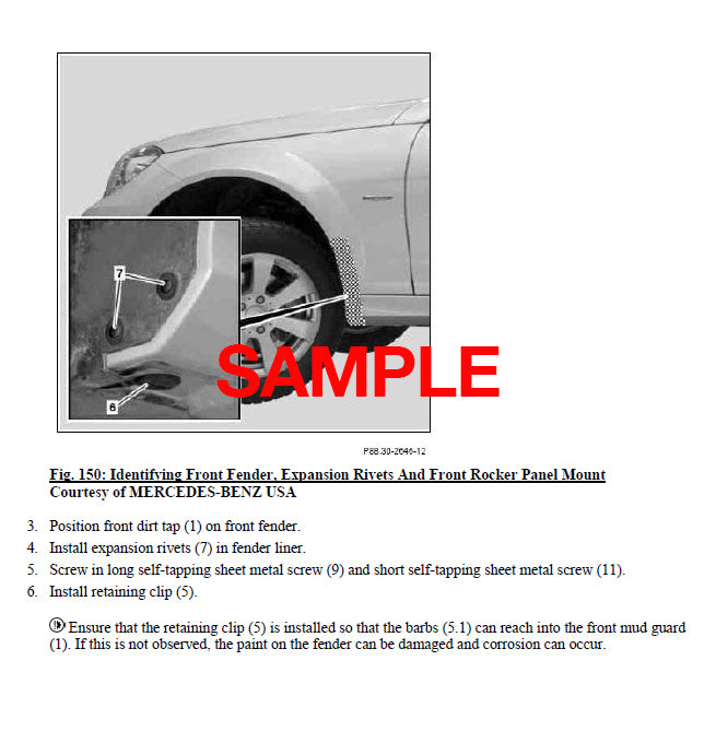 Workshop Manual Mercedes Benz A Class W177 (2018-2024) (ITA)