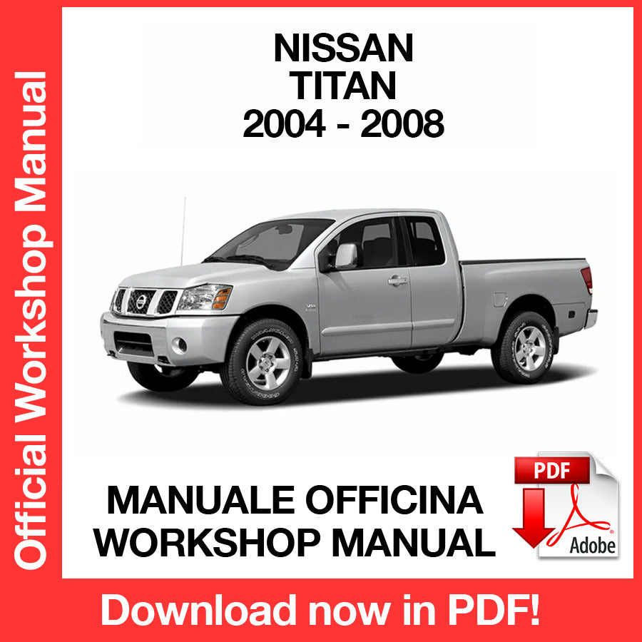 Manuale Officina Nissan Titan (2004-2008) (EN)