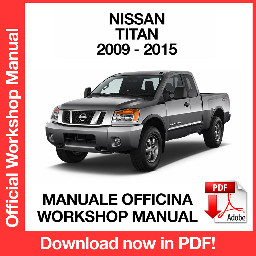 Manuale Officina Nissan Titan (2009-2015) (EN)