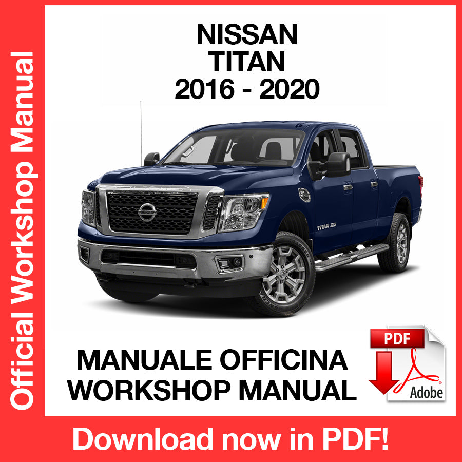 Manuale Officina Nissan Titan (2016-2020) (EN)