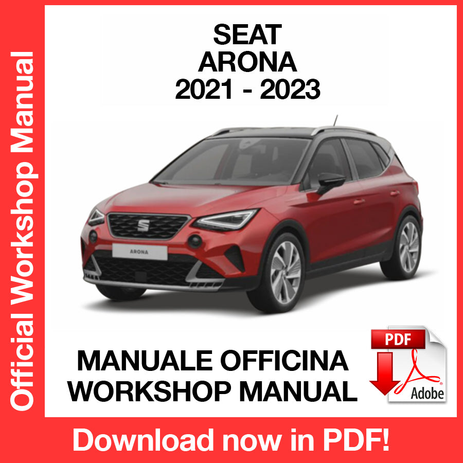 Manuale Officina Seat Arona (2021-2023) (EN)