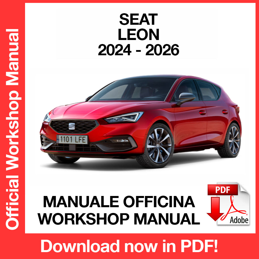 Manuale Officina Seat Leon (2024-2026) (EN)