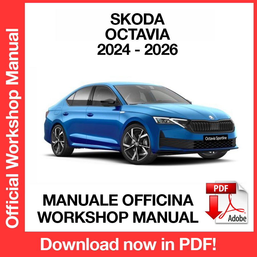 Manuale Officina Skoda Octavia (2024-2026) (EN)