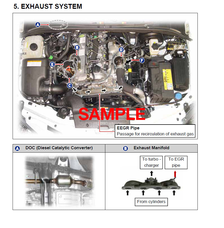Workshop Manual Ssangyong Korando C200 (2010-2019) (EN)