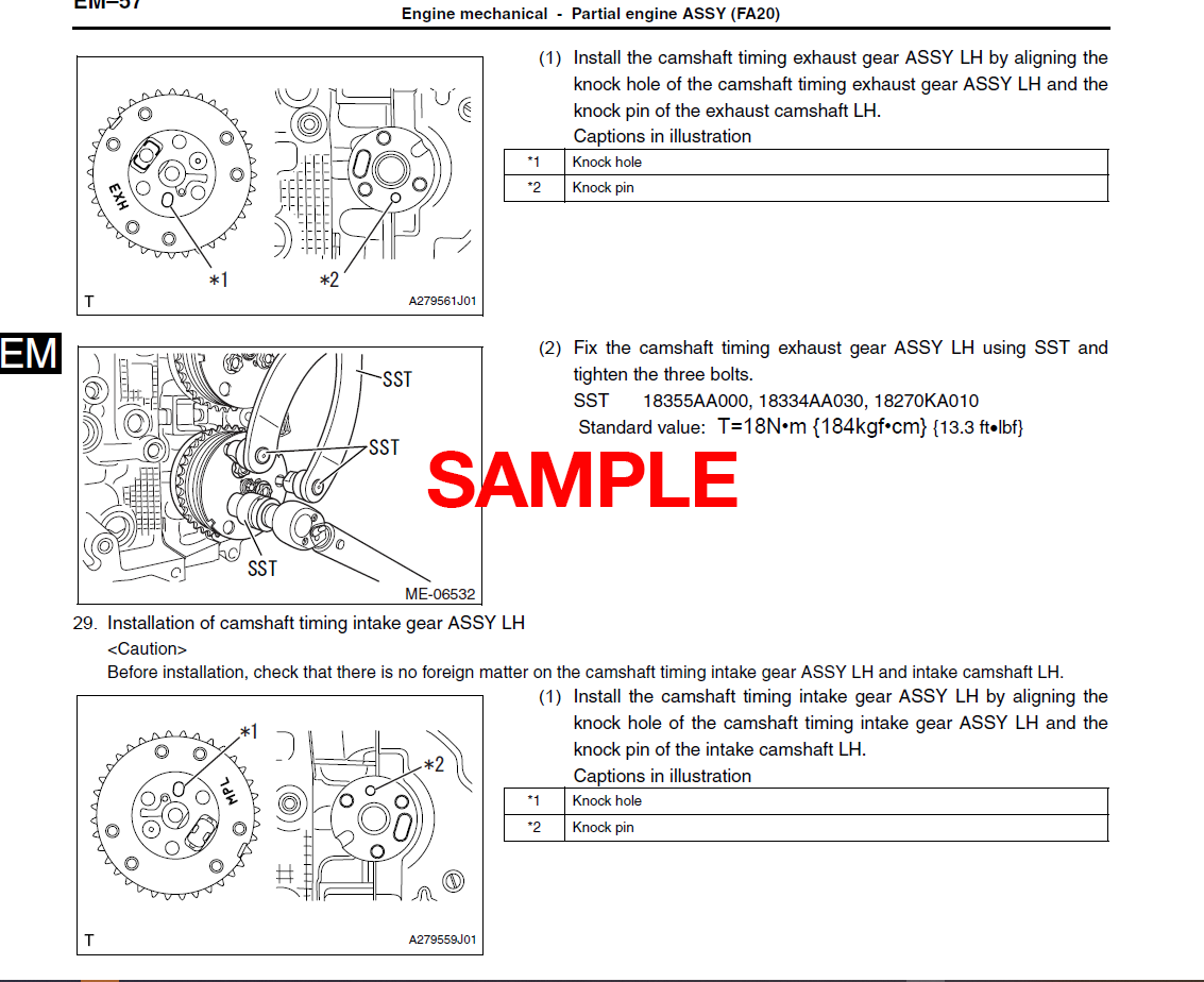 Workshop Manual Subaru Impreza Wrx GD (2002) (EN)