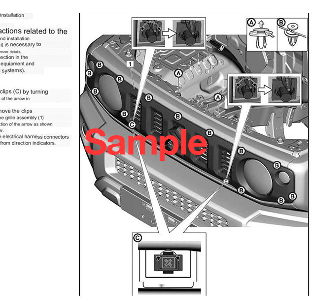 Manuale Officina Suzuki Jimny JB74W (2018-2026) (EN)