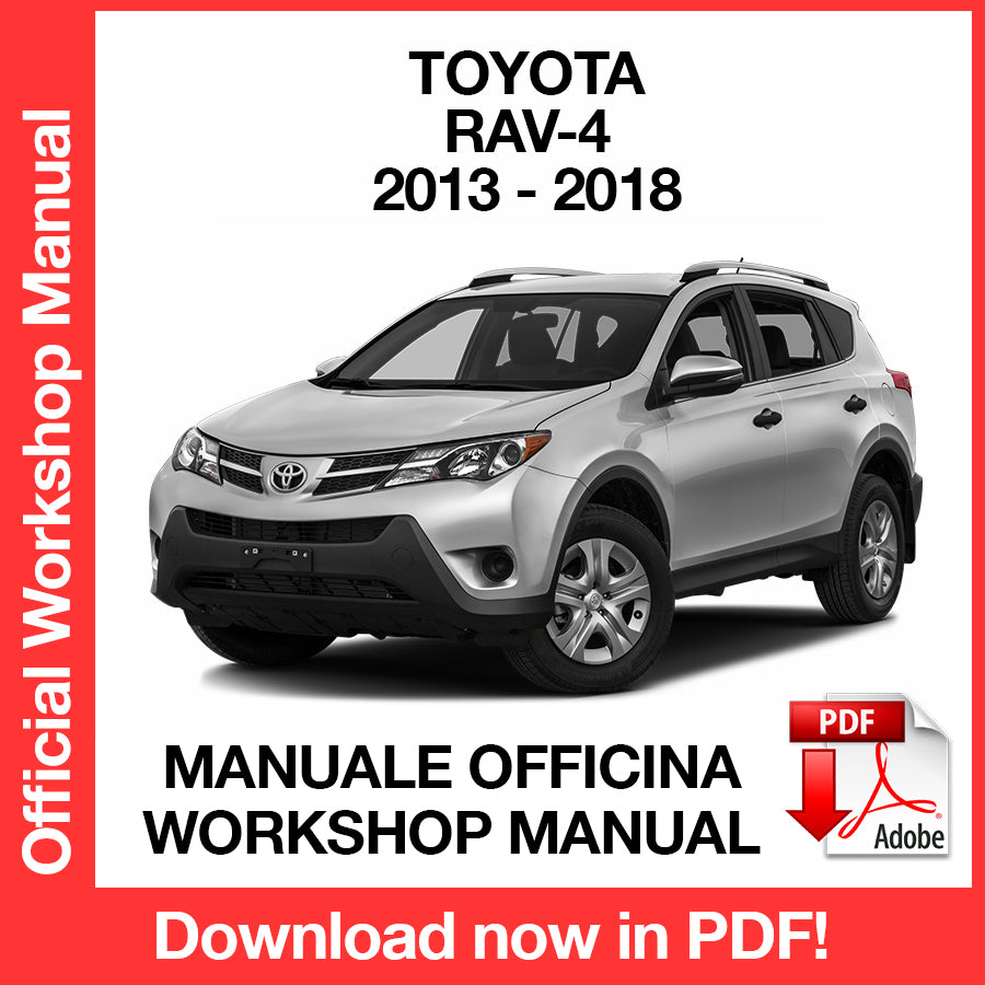 Workshop Manual Toyota Rav-4 (2013-2018) (EN)