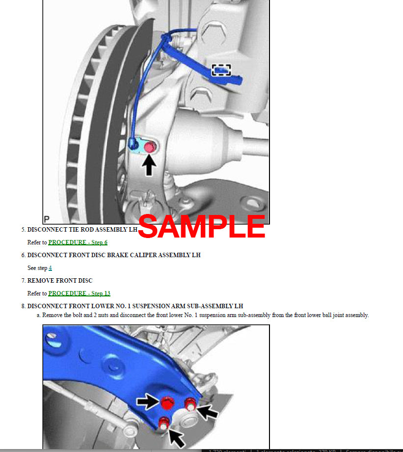 Workshop Manual Toyota Prius (2010) (EN)