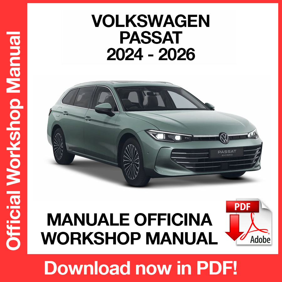 Workshop Manual Volkswagen Passat (2024-2026) (EN)