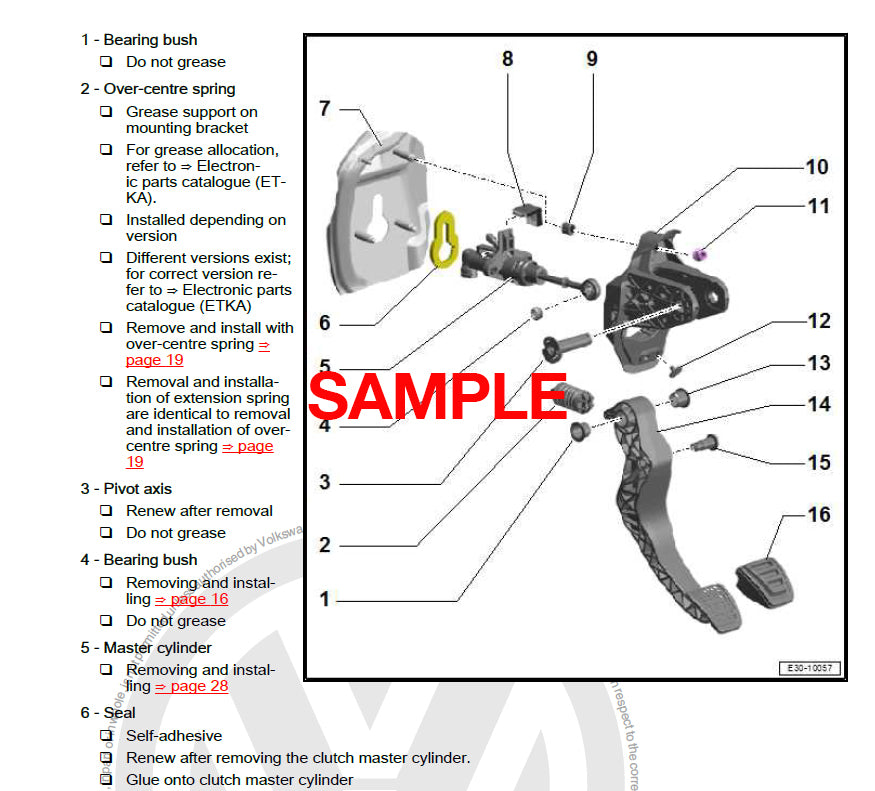 Workshop Manual Volkswagen Golf MK8 (2020-2022) (EN) – Manuali