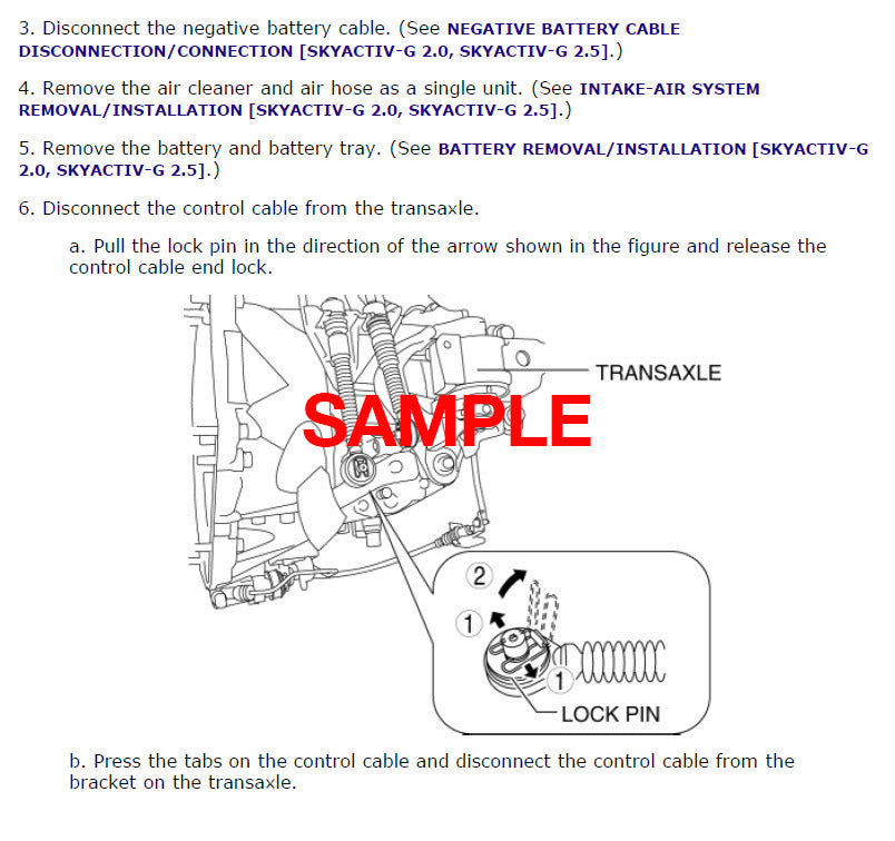 Workshop Manual Mazda RX-8 (2003-2008) (EN)