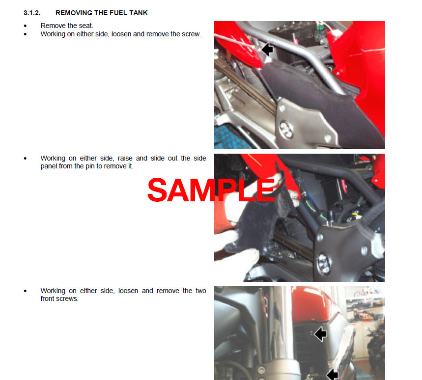 Workshop Manual - Moto Guzzi Breva V1100 ABS (2007) (EN)