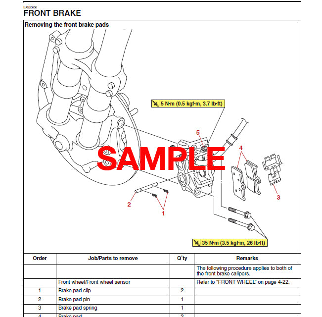 Workshop Manual - Yamaha R1 YZF-R1 (1998-2001) (EN)